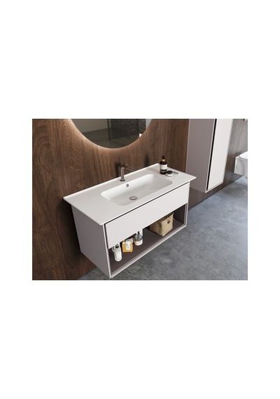 Etajerli 70x47 Cm Turkuaz Seramik Lavabo Seçenekleri 508 Yeşil