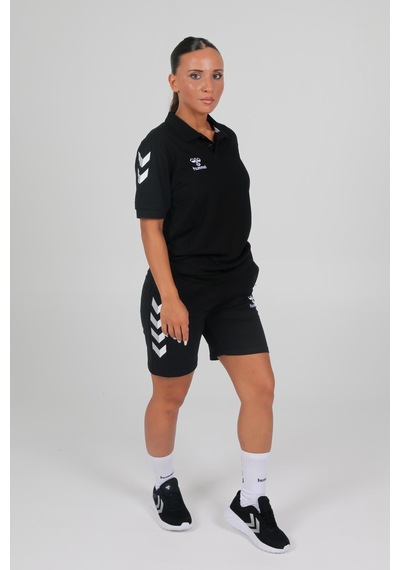 Hummel Armin Pamuklu Polo Yaka Tişört Siyah