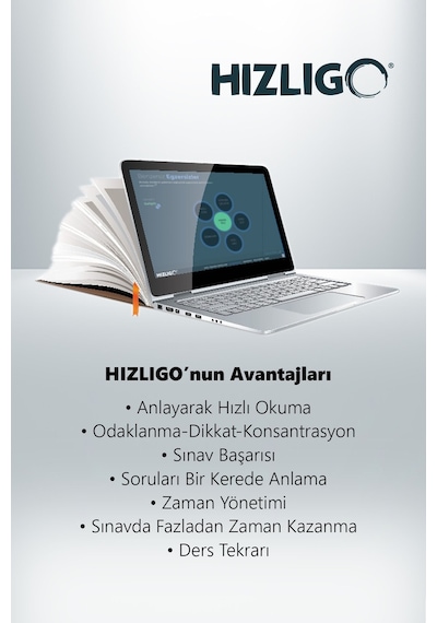 Hızlı Okuma Online Eğitimi: HIZLIGO - YKS (TYT-AYT) 12. Sınıf ve Lise Mezunlarına özel