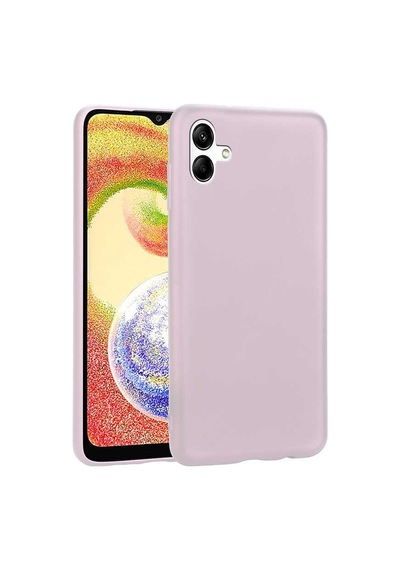 Zore Galaxy A04 Kılıf Nvth Premier Silikon Kapak - Rose Gold
