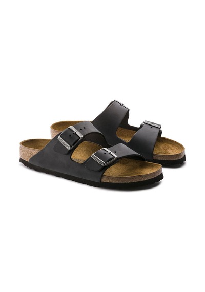 Birkenstock Arizona Leoi Erkek Terlik 552113 Siyah
