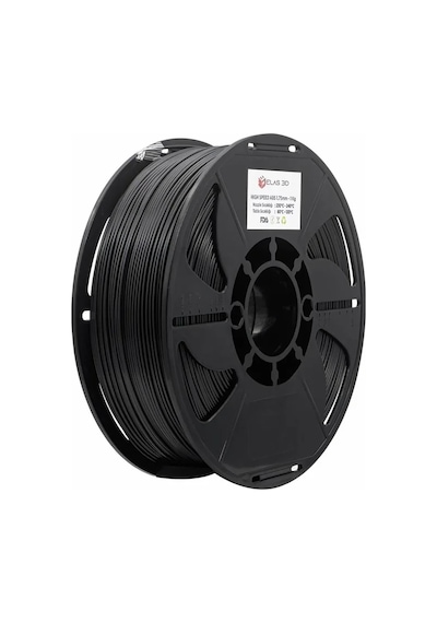 Elas 3d Siyah Hs Abs Filament - 1.75mm - 1 Kg Siyah