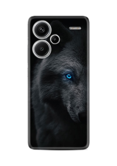Redmi Note 13 Pro 5g Kılıf Kılıf Desenli Silikon Platinium Series Dark Wolfs 1834
