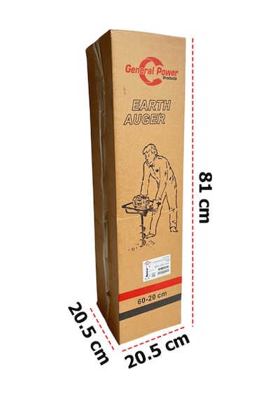 Toprak Delme Burgu Makinası 52cc