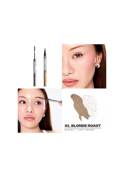 Sacheu Brow & Freckle Stay-n Kaş Ve Çil Belirginleştirici 01 Blonde Roast 0.48ml 01 Blonde Roast