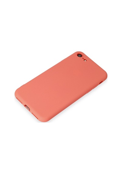 Apple İphone 7 Uyumlu Kılıf First Silikon - Turuncu