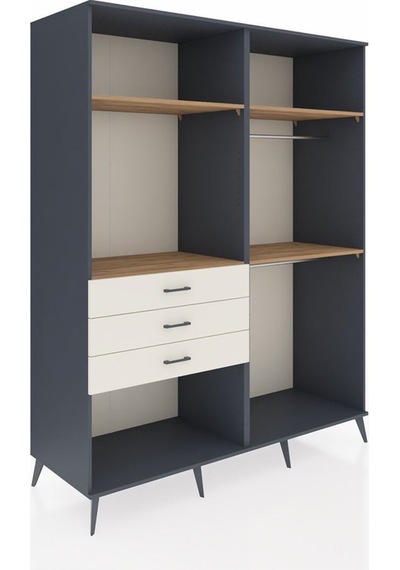 Kronos Gardrop 4 Raflı 3 Çekmeceli 2 Askılı 176x59x221 Antrasit-çam/aytaşı Çam/aytaşı Kronos Gardrop 4 Raflı 3 Çekmeceli 2 Askılı 176x59x221 Antrasit-çam/aytaşı Çam/aytaşı