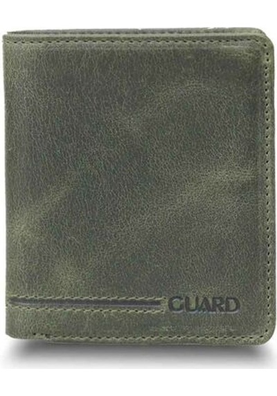 Guard Yeşil Tiguan Crazy Minimal Spor Deri Erkek Cüzdanı - Grd2403xw22484 Çok Renkli