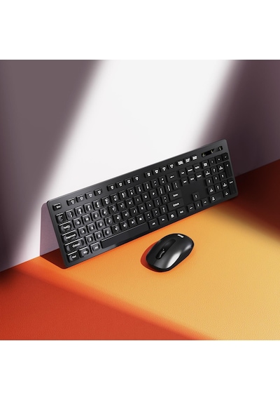 DM K12 Kablosuz 2.4Ghz İngilizce Q Klavye ve Mouse Seti