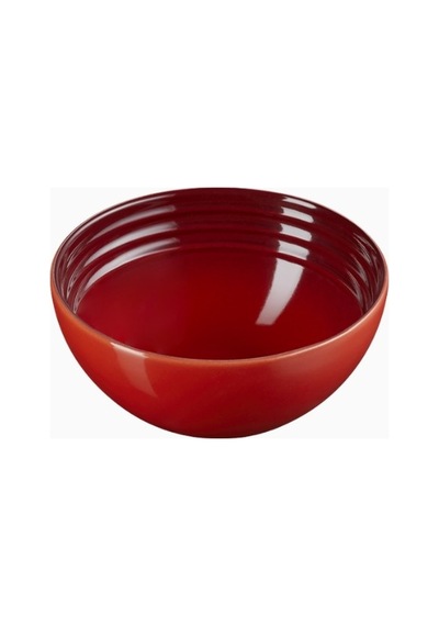 Le Creuset Seramik Şık Tasarım Atıştırmalık Kasesi Kırmızı