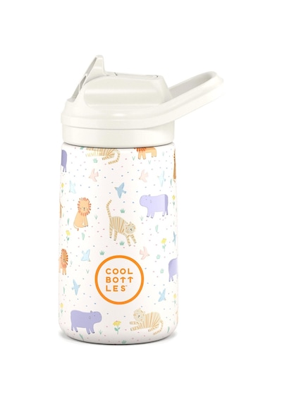 Cool Bottles The Kiddie Bottle Roar Time Pipetli Termos Suluk 350 Ml Çok Renkli