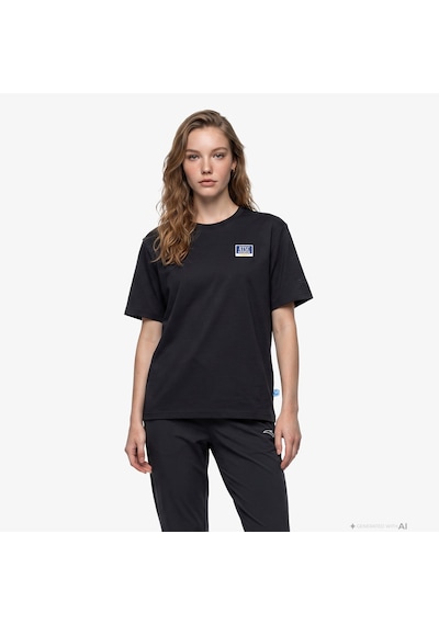 Anta Serve Smash Repeat Erkek Siyah T-shirt 852628117 Çok Renkli