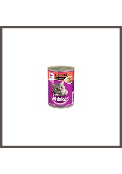 Whiskas Gravy Soslu Sığır Etli Yetişkin Kedi Konservesi 24 Adet 400 Gr Nxrlvng