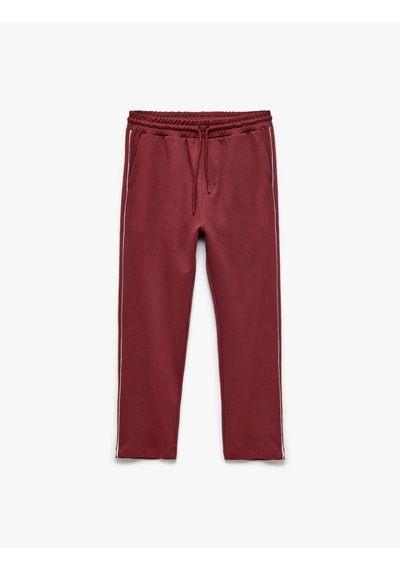 Koton Cep Detaylı Pamuk Karışımlı Biyeli Beli Bağcıklı Eşofman Altı Bordo 5sam40043mk Bordo Koton Cep Detaylı Pamuk Karışımlı Biyeli Beli Bağcıklı Eşofman Altı Bordo 5sam40043mk Bordo