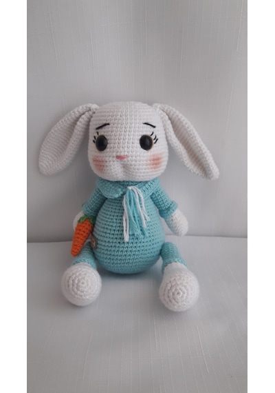 Amigurumi Mavi Tavşan