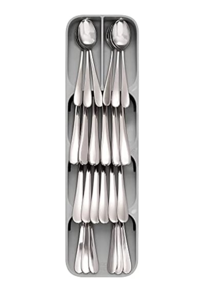 Bıçak Takımı Düzenleyici Gri Ve Siyah 40-49 Cm Çok Renkli
