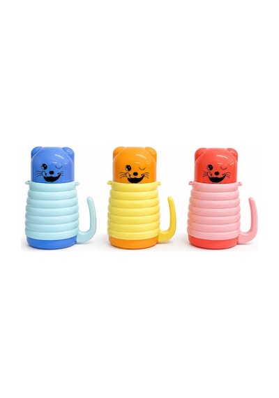 Çocuk Çelik Matara - Emojili - 350 Ml - Mavi - 200339 Diğer