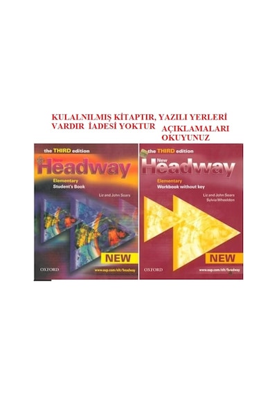 New Headway Elementary Students + Work Book 2.El İadesiz