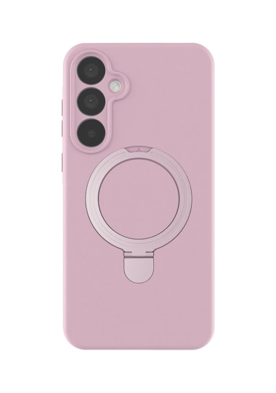 Samsung Galaxy A35 5g Uyumlu Regal Magsafe Standlı Kapak - Açık Pembe
