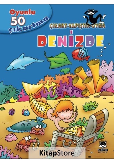 Denizde / Oyunlu 50 Çıkartma Dizisi