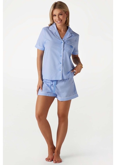 Kadın Pijama Takımı O5gx10.mvı Mavi