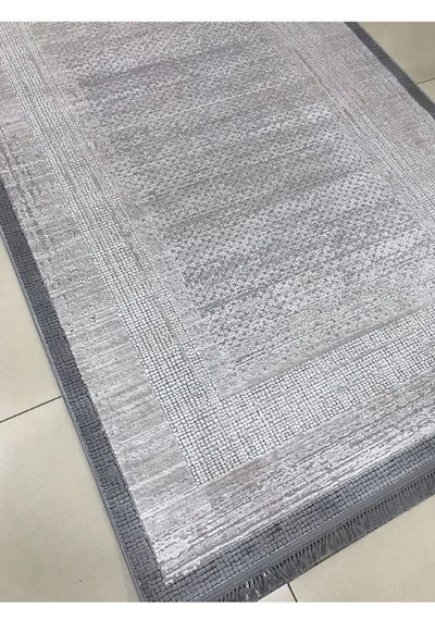 Padişah Halı Santo 66571 095 Serisi Akrilik Salon Oturma Yatak Odası Halısı Gri