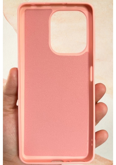 Redmi Note 13 4g Yıldız Tozu Premium Pembe Silikon Kılıf