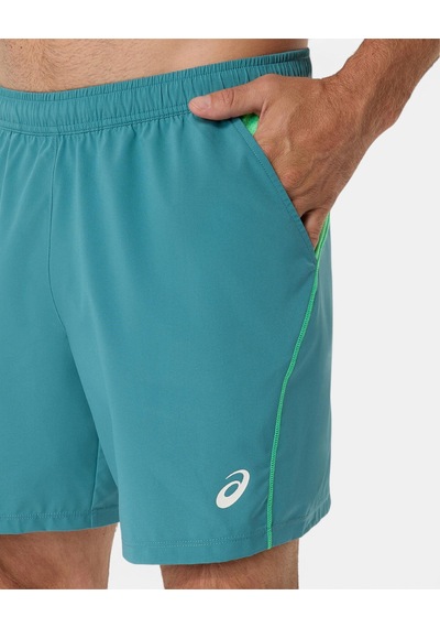 Asics Padel Court 7ın Short Erkek Yeşil Şort 2041a350-300