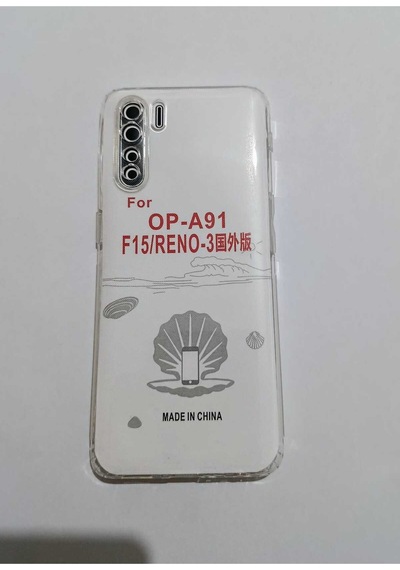 Oppo Reno 3 / Oppo A 91 / F 15 Şeffaf Telefon Kılıf Modeli