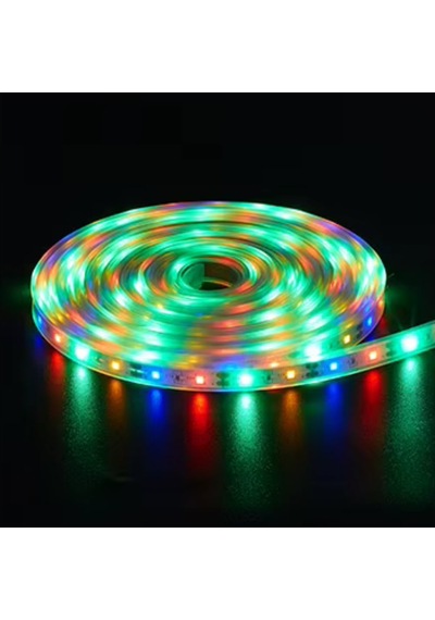 Forlife 20watt Güneş Panelli Solar 10 Metre Hortum Şerit Led Rgb