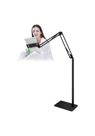 Ht-47 Metal Cep Telefonu ve Tablet Standı Döner Başlıklı Dirsekli Ht-47 Metal Cep Telefonu ve Tablet Standı Döner Başlıklı Dirsekli
