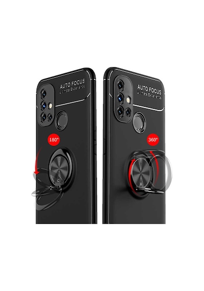 One Plus Nord N10 5g Kılıf Zore Ravel Silikon Kapak Siyah