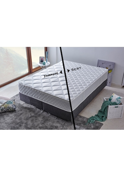 Nironyatak Niron Hybrid 180X200 Cm Çift Kişilik Hem Sert Hem Yumuşak Full Or
