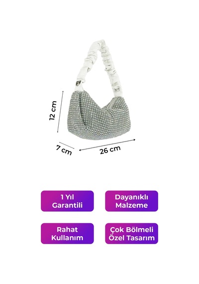 Kriste Bell Kadın Çanta Beyaz 26430 Beyaz