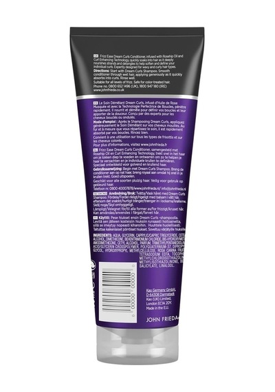 John Frieda Kusursuz Bukleler İçin Şampuan 250 ML + Saç Bakım Kremi 250 ML