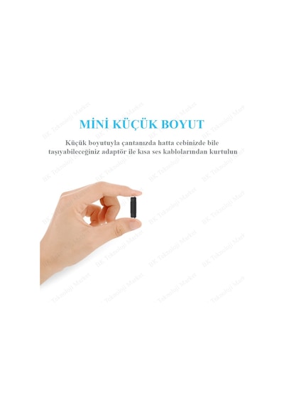 3.5Mm Stereo Dişi / Dişi Uzatma Adaptörü - 2 Adet