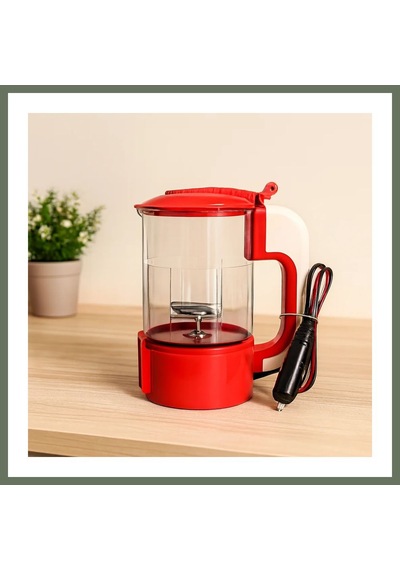 Bezos 12v Araç Oto Kettle Su Isıtıcı Çakmaklık Fişli, Plastik Bezos1