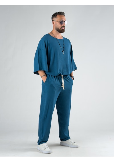 Oversize Petrol Keten Takım Coc3202