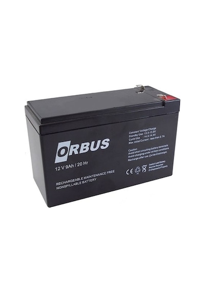 Orbus 12 Volt 9A - 12V 9 Ah Kuru Akü