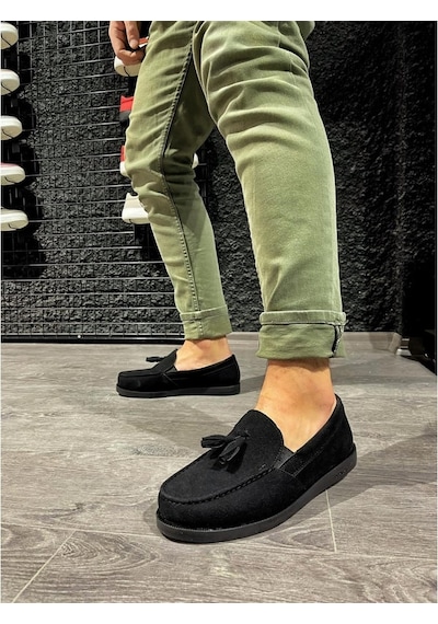 Knack Loafer Erkek Ayakkabı 007 Siyah (539903293) Çok Renkli
