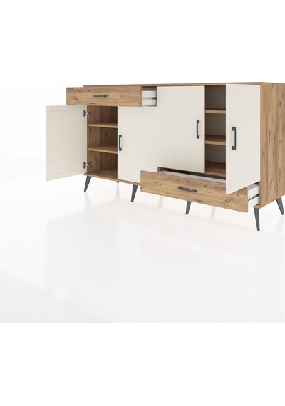 Hyperion Konsol 5 Raflı 2 Çekmeceli 4 Kapaklı 176x44x99 Çam-aytaş Çam-aytaşı/çam Hyperion Konsol 5 Raflı 2 Çekmeceli 4 Kapaklı 176x44x99 Çam-aytaş Çam-aytaşı/çam