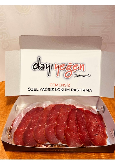 Dayı Yeğen Çemensiz Özel Yağsız Pastırma 1 KG