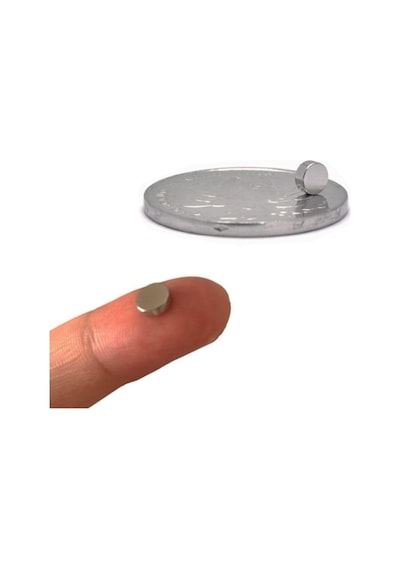 Dünya Magnet 25 Adet 6mm X 2mm Yuvarlak Güçlü Neodyum Mıknatıs Magnet 25'li Paket