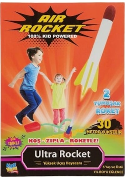 Kayyum Oyuncak Ultra Uçan Air Rocket 2'li