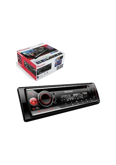 Pıoneer Deh-s520bt Oto Teyp 4x50 Watt Bluetooth Mobil Aplikasyon Dvd Usb Fm Aux