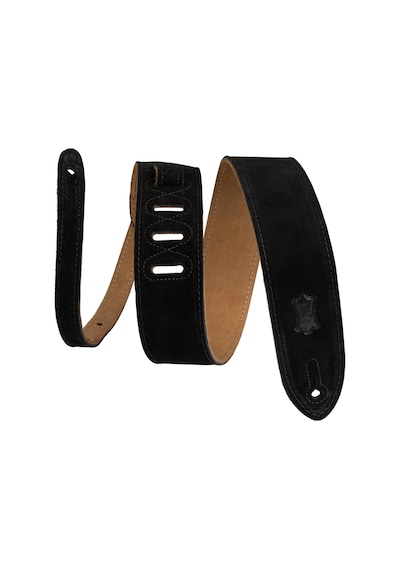 Levy's Leathers Ms12-blk 5 Cm Süet Deri Kayış - Siyah