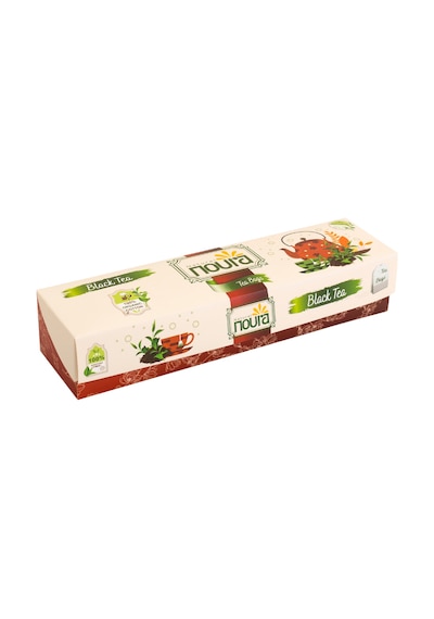 Noura Natural Bardak Poşet Siyah Çay 25'li