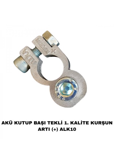 Akü Kutup Başı 2li 10mm 1. Kalite Kurşun + - Alk10