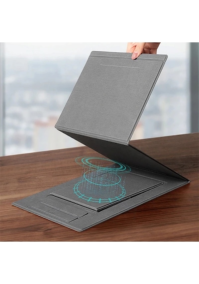 Baseus Ultra İnce Katlanabilir Dizüstü Bilgisayar Standı Portatif Laptop Standı- 5775