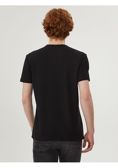LOFT Regular Fit Erkek Tshirt K.kol Lf2029027 Q1.v1 Siyah